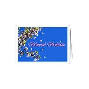  Blessed Beltane Flowers and Blossoms Card Health 