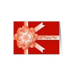  Gift Wrapping Party Invitation Card Health & Personal 