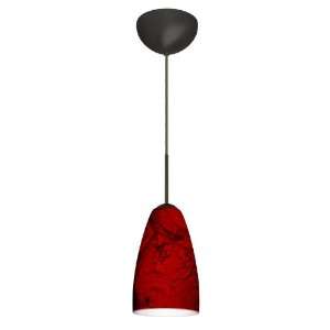  Besa Lighting 1JC 1511MA BR Riva Mini Pendant