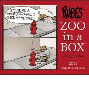  Rubes Zoo in a Box 2011 Box Calendar