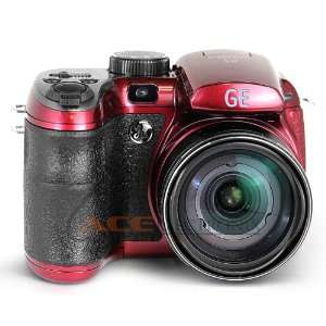   MP Digital Camera 15X Optical Zoom Burgandy Red C