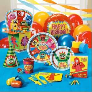  Yo Gabba Gabba 1st Birthday Deluxe Party Pack for 16 