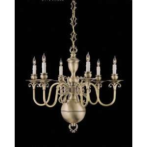Nulco Lighting Chandeliers 1786 03 Pewter Monticello Chandelier 6Lt 