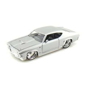  1969 Chevy Chevelle SS 1/24 Silver Toys & Games