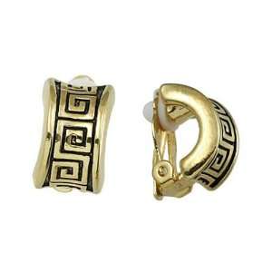  Goldtone Cuff Clip On Earrings Fashion Jewelry Jewelry