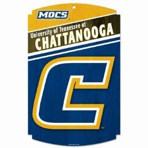  Wincraft Tennessee Chattanooga Mocs Wood Sign