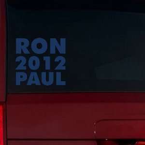 Ron Paul 2012 Window Decal (Dark Blue)