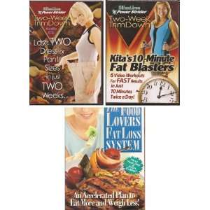 Slimline Power Strider Two week Trim Down Course   1 Dvd, 1 Cd and 2 