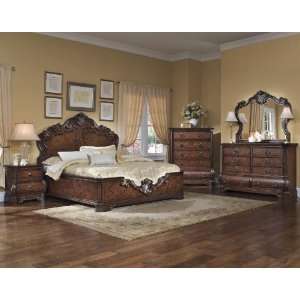  Wellington Manor King Panel Complete Bed