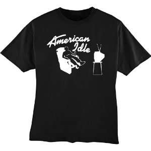  American Idle Funny T shirt Small by DiegoRocks 