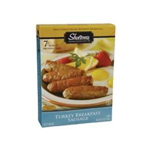 Sheltons Poultry,turkey Breakfast Sausage, 12 Oz (Pack of 6)  