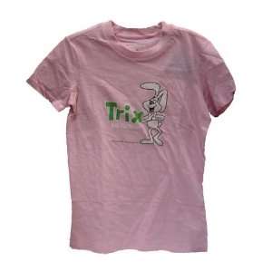  Steve & Barrys Vintage T Shirt Pink TRIX Size Medium 