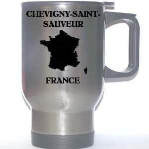  France   CHEVIGNY SAINT SAUVEUR Stainless Steel Mug 