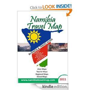 Namibia Travel Map 1st Edition Johan Loubser  Kindle 