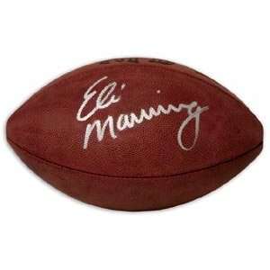  Eli Manning Signed Ball   Duke
