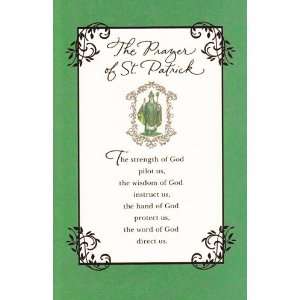  St Patricks Day Card The Prayer of St. Patrick Health 