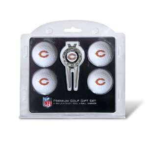  Chicago Bears NFL 4 Ball/Divot Tool Set