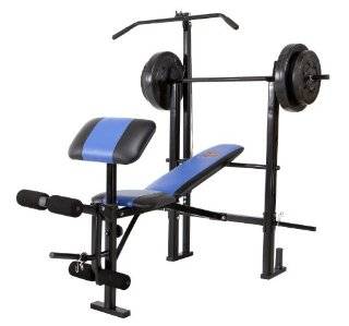 Marcy Classic Bench and Weight Set (120 Pound) by Marcy