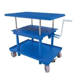 Vestil MT 3036 LP Low Profile Mechanical Post Table, 2000 lbs Capacity 