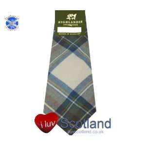  Stewart Blue Dress Tartan (modern) Gents Neck Tie   Pure 