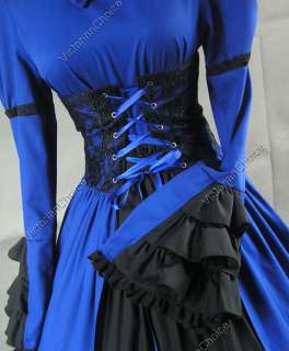 Victorian Corset Gothic Lolita Dress Ball Gown 068 XL  