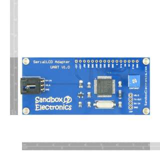 UART/SCI Serial LCD Adapter with 1602 LCD for Arduino  