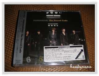 Tohoshinki The Secret Code 2CD+DVD+CARD JAPAN LIMITED  