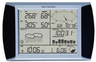 Zephyr Touch Screen Wireless PWS 1000TDWeather Station  