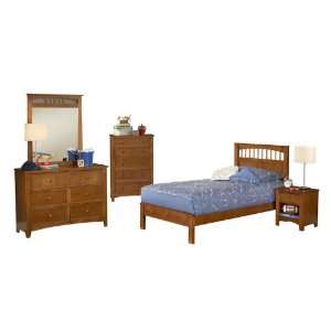  Taylor Falls Youth 5 Piece Bedroom Set with Low Footboard 