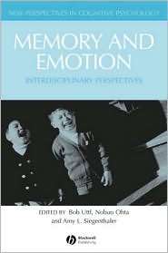 Memory and Emotion Interdisciplinary Perspectives, (140513982X), Bob 