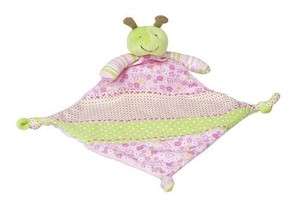   Chic Jersey Floral Butterfly Security Blanket Lovey Plush Baby Toy NWT