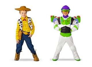 NEW Toy Story 3  Boys Halloween Costume Cowboy Woody Buzz 