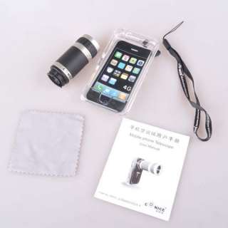 6x Optical Zoom Lens Camera Telescope for iPhone 4 4G  