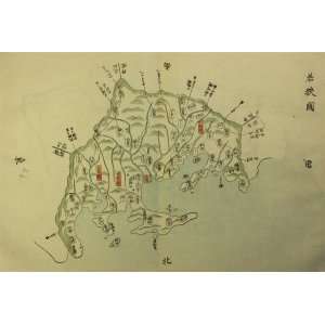  Yoshimoto Map of Wakasa no Kuni (1834)