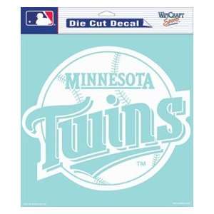  Minnesota Twins MLB Decal 8x8