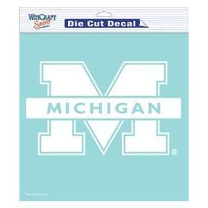  Michigan Wolverines 8x8 Die Cut Decal