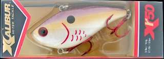XCalibur Xr50 Rattle Bait ~ Wounded Pearl Shad  