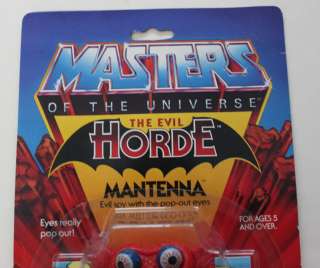   MOTU Mantenna MOC vintage with Zoloworld protective case Super Clean