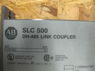 AB ALLEN BRADLEY SLC500 DH 485 LINK COUPLER 1747 AIC  