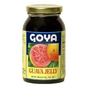  Goya, Jelly Guava Jar, 17 OZ (Pack of 12) Health 