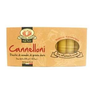 Rustichella Cannelloni Pasta 8.8 oz Grocery & Gourmet Food