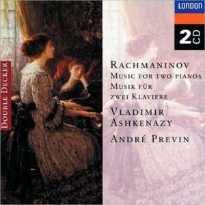 rachmaninoff music for 2 vladimir ashkenazy $ 17 99 cd