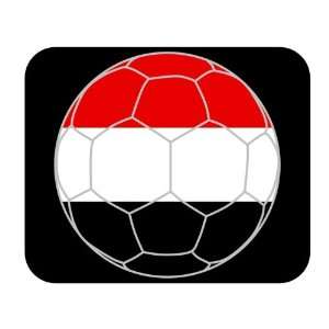  Yemeni Soccer Mouse Pad   Yemen 