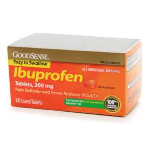 good sense ibuprofen tablets 200mg 100 ea easy to swallow pain 