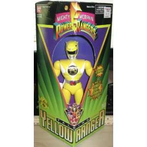   Morphin Power Rangers   Talking Yellow Ranger (1995) Toys & Games