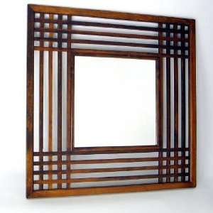  Wayborn Furniture 4820 Plantation Decorative Mirror, Brown 