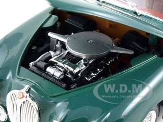 Brand new 118 scale diecast car model 1959 Jaguar Mark II Green die 