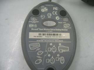   Wireless Optical Desktop Receiver Model 1015 PS2 USB Interface  