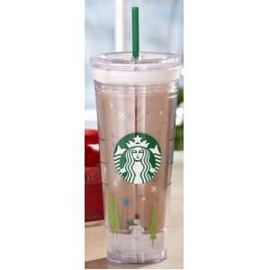 Starbucks 2011 Holiday COLD CUP Create your Own Cup Insulated 24 oz 