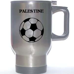  Palestinian Soccer Stainless Steel Mug   Palestine 